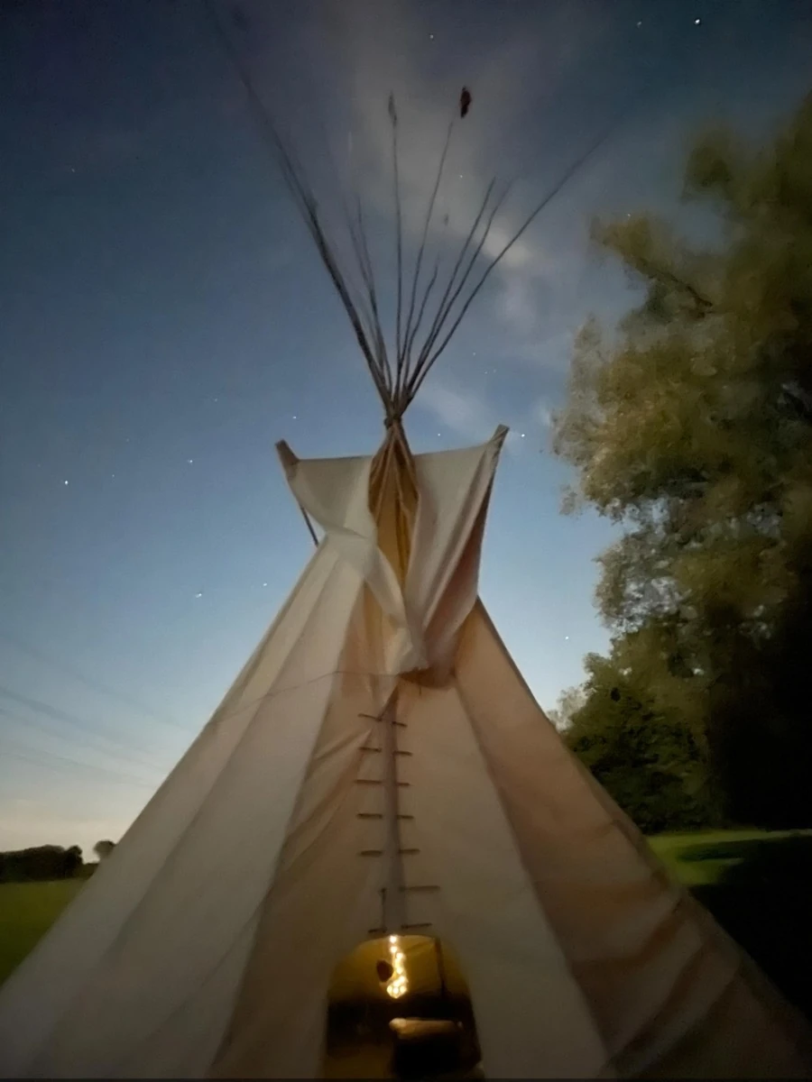 Tipi – Abend