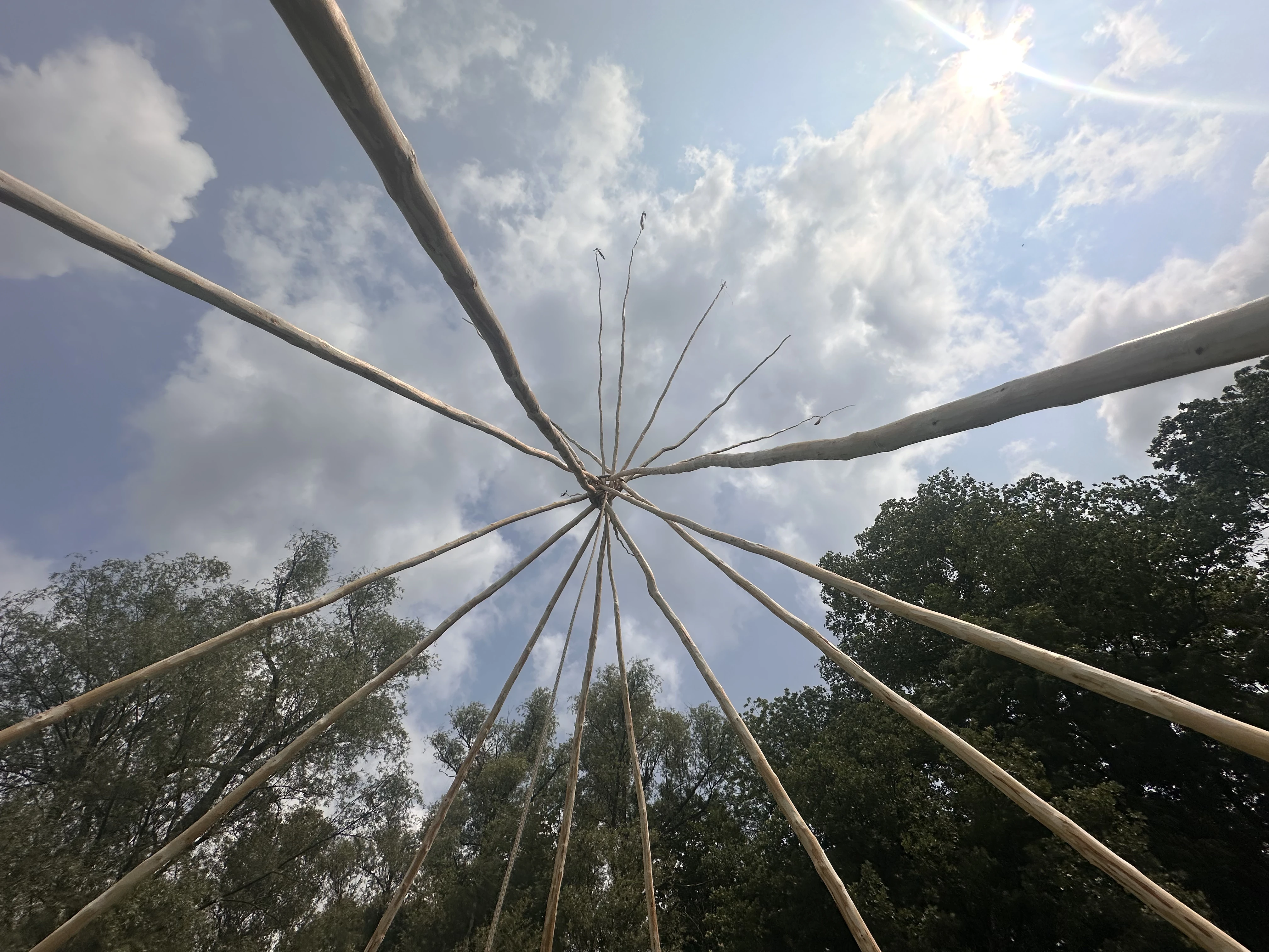 Tipistangen ohne Zelt